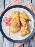 Savory Scone (keju + daging asap)