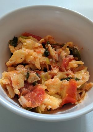 Foto resep Egg Tomato Stir Fry