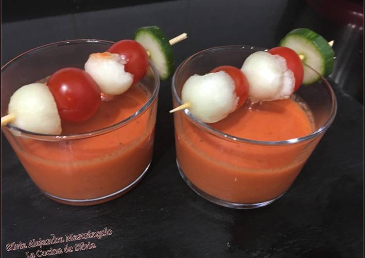 Gazpacho con melón