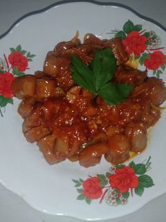 Foto resep Sosis Saus Pedas Manis