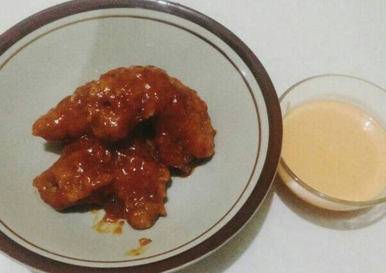 Spicy Chicken Wings Ala Richeese Factory