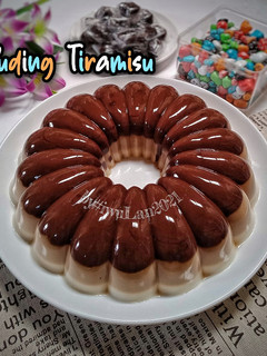 Foto resep Puding Tiramisu