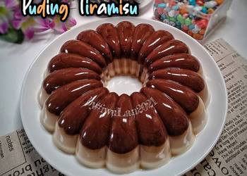 Resep Mudah Puding Tiramisu Enak Sederhana