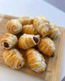 Croissants de kinder choco Bons facilísimos