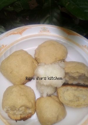 Coconut cookies ainihin hoton girkin