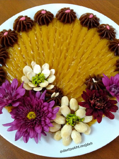 عکسی از دستور حلوای مجلسی