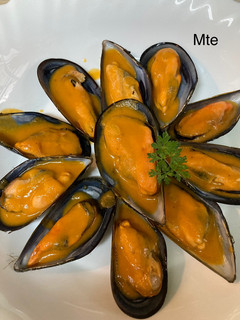 Una foto de Mejillones tiberio