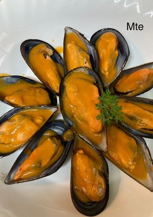 Una foto de Mejillones tiberio