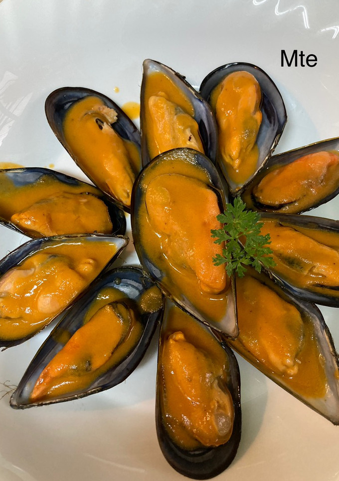 Una foto de Mejillones tiberio
