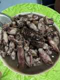 หมึกผัดกระเทียม