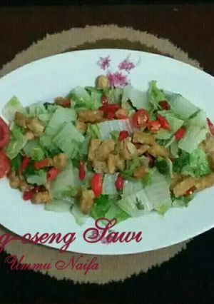 Foto resep Oseng-oseng sawi putih