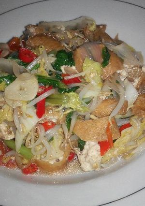 Foto resep Tumis Tahu,sawi,dan toge 😍