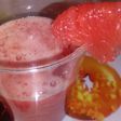 Jus d'orange rouge