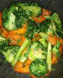 Cà Rốt Bông Cải Xanh Xào Tỏi