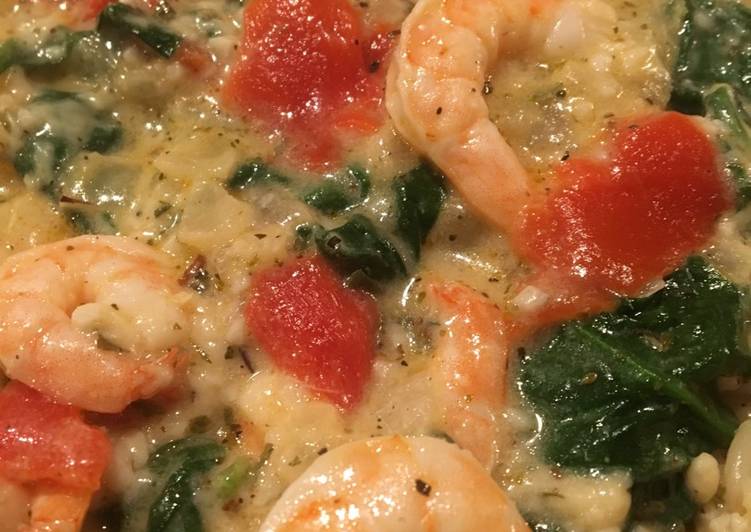 Recipe of Any-night-of-the-week Creamy Garlic Butter Tuscan Shrimp
