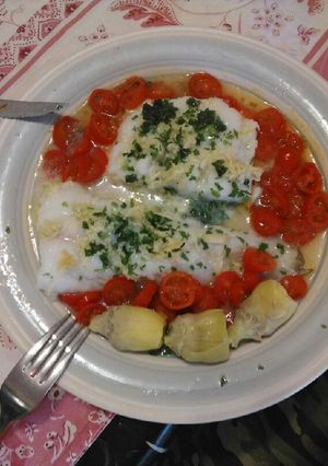 Una foto de Bacalao al micro