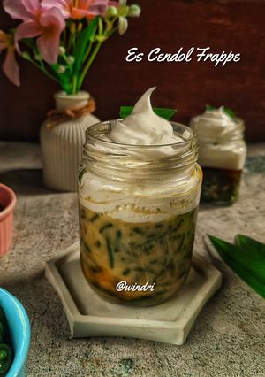 Foto resep Es Cendol Frappe