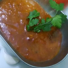 A picture of Khatti mitthi tomato chutney.