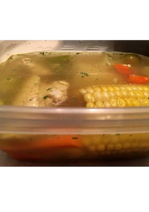 A picture of SOPA DE POLLO 😋!!!.