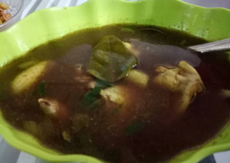 Rawon Ayam simpel