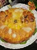 Beef mince cheese taco ring in pateela