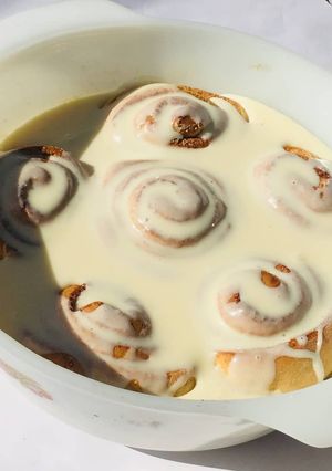 A picture of Cinnamon roll's.