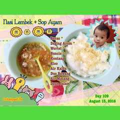 Nasi Lembek + Sop Ayam (Mpasi 9+) রেসিপির প্রধান ছবি