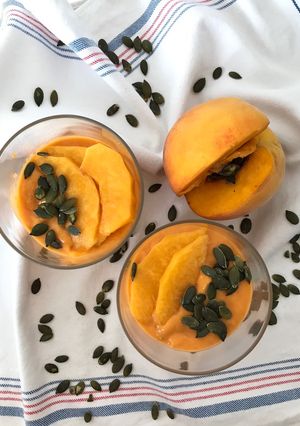 Una foto de Gazpacho de melocotón🍑