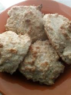 A picture of Cheesy Chive Drop Biscuits.