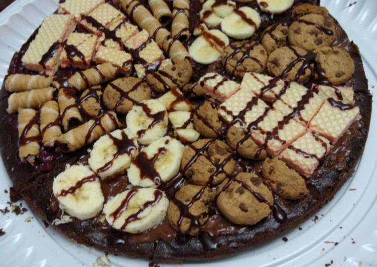 Pizza de Brownie