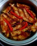 Cá CƠM trổng kho cay