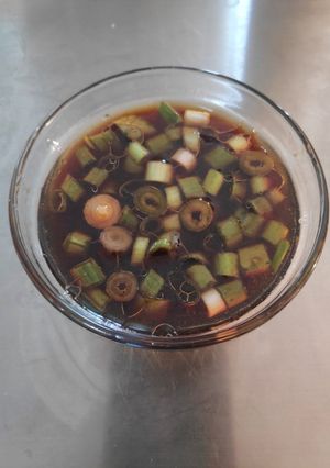 A picture of Soy Dipping Sauce.