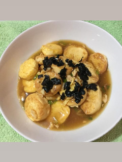 Foto resep Tofu Gurih Manis with NoriIni bisa di tambahin jamur dan wortel