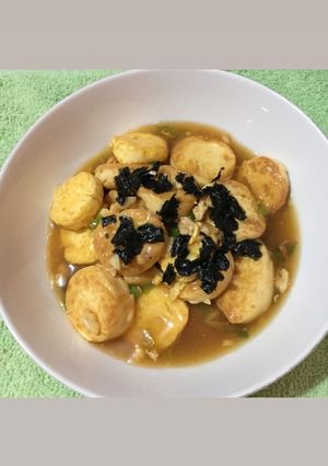 Foto resep Tofu Gurih Manis with NoriIni bisa di tambahin jamur dan wortel