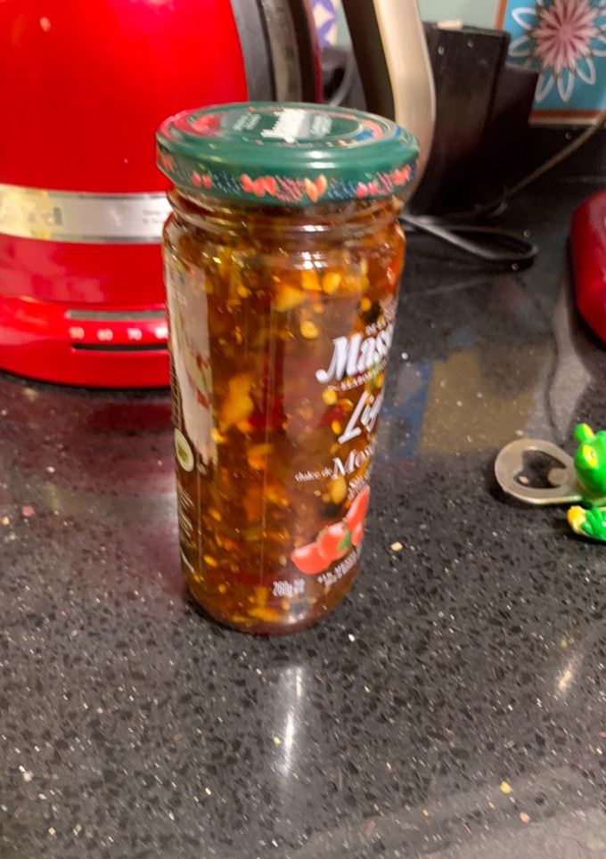 Una foto de Jalea de jalapeños bien picante
