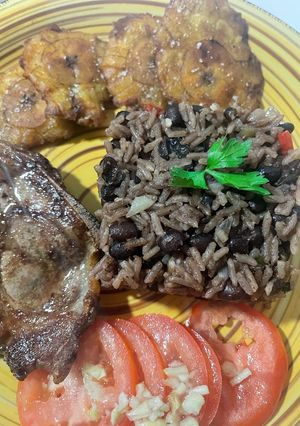 Una foto de Arroz congri
