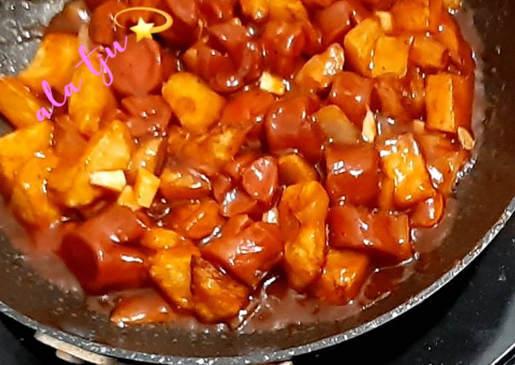 Resep masakan Sosis kentang | Bahan Membuat Sosis kentang Yang Lezat