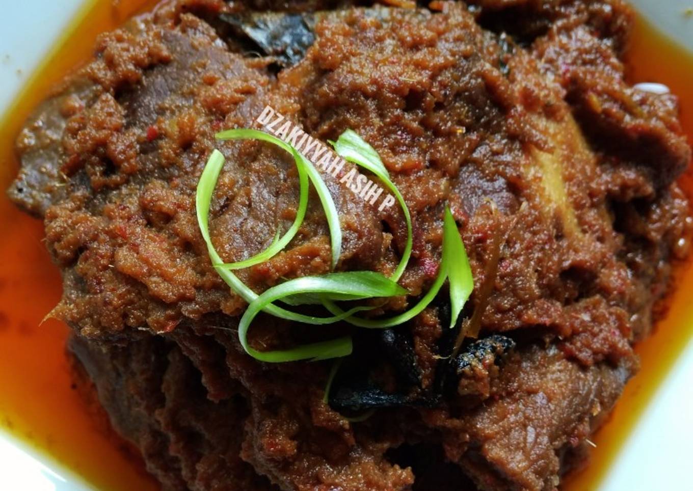 Rendang daging favorit