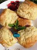 Buttermilk and custard Scones