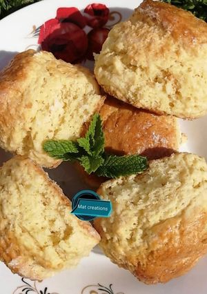 A picture of Buttermilk and custard Scones.