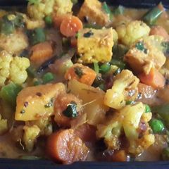 A picture of Navaratna Korma.