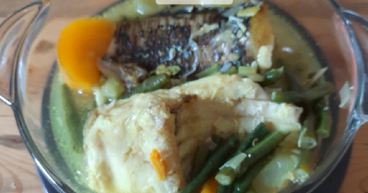438. Sayur Asam Ikan Gabus dan Ikan Jelawat Bumbu Iris