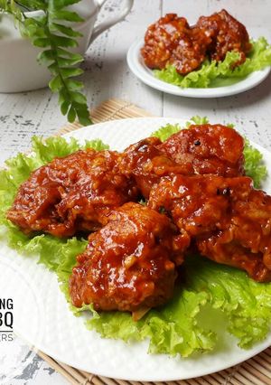 Foto resep Ayam Goreng Saus BBQ