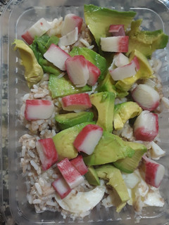 Una foto de Ensalada fresca con arroz
