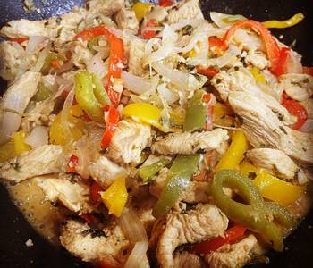 Popular Cuisine Chicken Fajitas Very Delicious