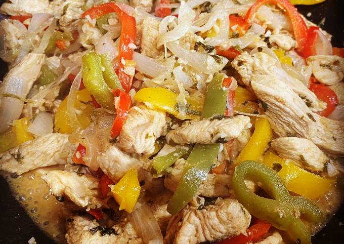 Recipe of Homemade Chicken Fajitas