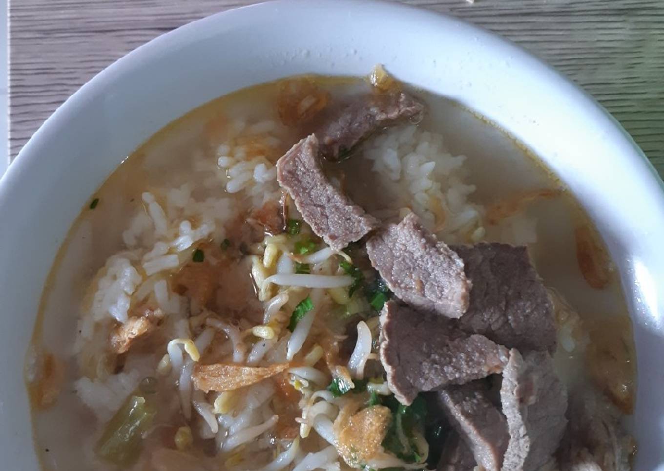 Soto Daging Sapi Kuah Bening