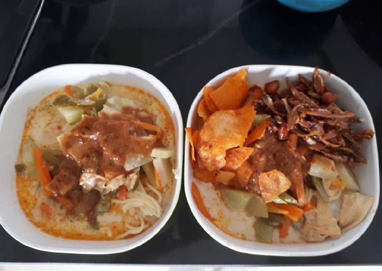 Cara mudah meracik Lontong Sayur Sumatra ala Mamaya Lezat