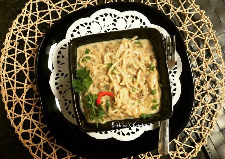 How to Make Award-winning Noodles in White Sauce
