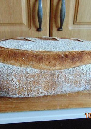 Éjszakai kelesztésű kenyerem recept fotója